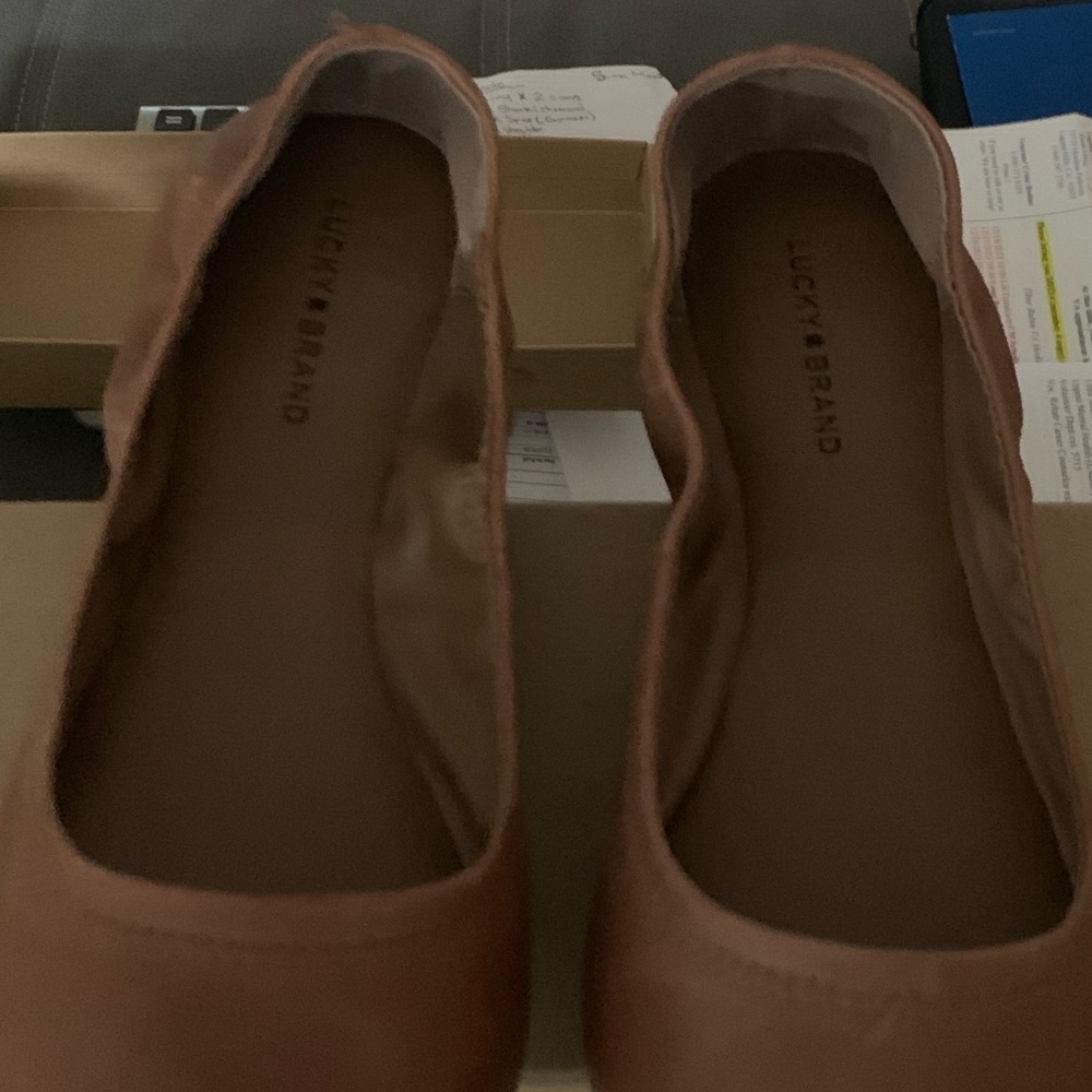 Beautiful Ballerina Flats never worn still in original box.